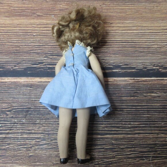 Set of 4 Antique Vintage Dolls 7 to 10.5" tall 1950s/1960s - Picture 9 of 11